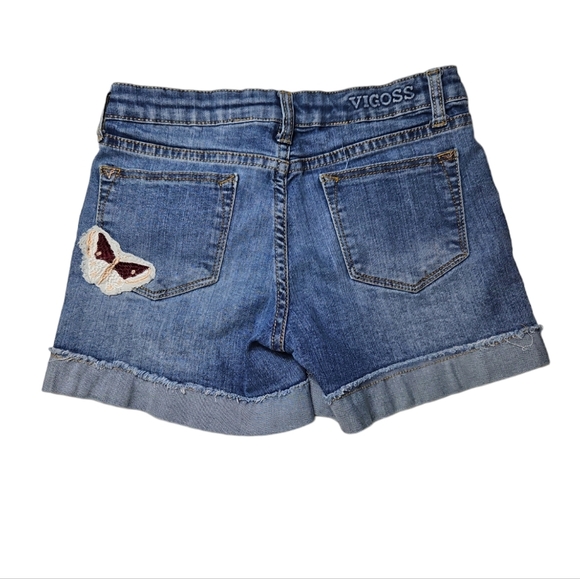 Vigoss Girls Jean Shorts Size 12 - Picture 2 of 4
